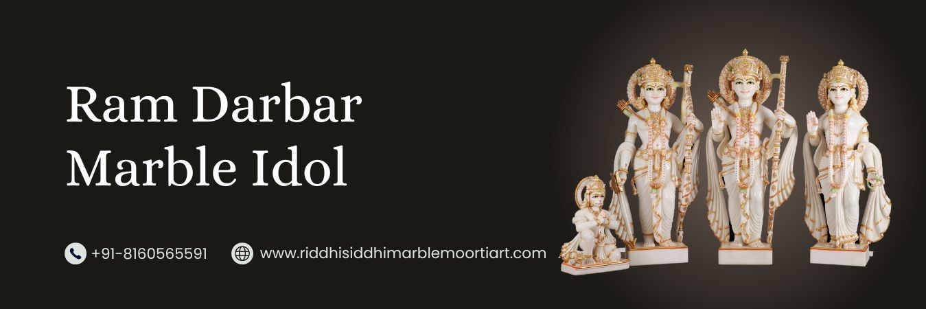 Ram Darbar Marble Idol Exporter Marble Ram Darbar Statue Moorti